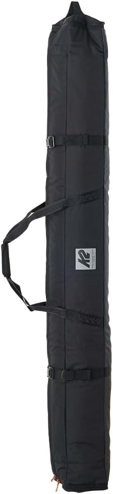 Borsa Da Sci K2 Per 1-2 Paia Fino A 210 Cm - Nero/Rosso, Poliestere 600D - Foto 5