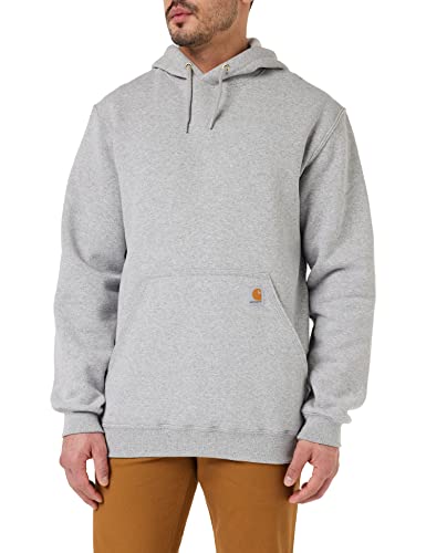 Carhartt Herren Loose Fit, mittelschweres Sweatshirt, Grau meliert, M