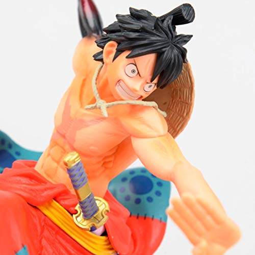 FIGURE ONE PIECE - MONKEY D LUFFY - BATTLE RECORD COLLECTION, BANDAI BANPRESTO, REF: 20993/20994