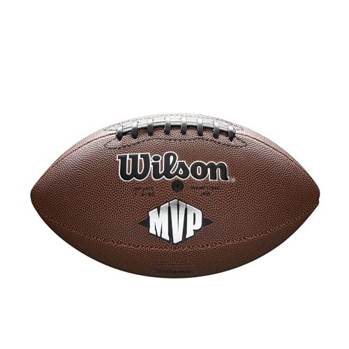 WILSON NFL MVP-Football, Braun, One Size