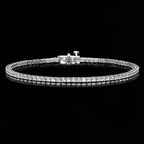 Ross-Simons 1.00 ct. t.w. Lab-Grown Diamond Tennis Bracelet in Sterling Silver3