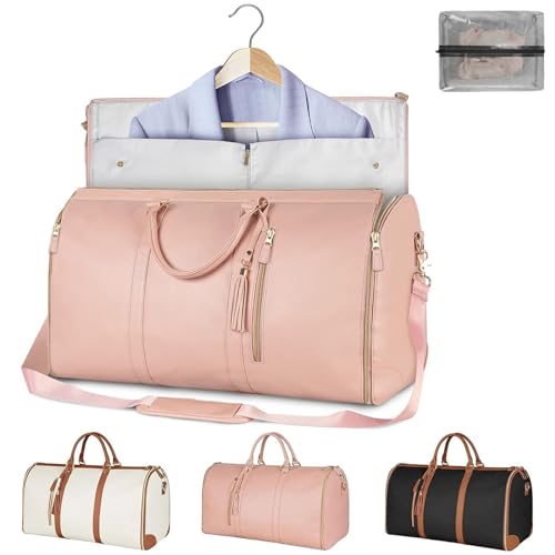 Jfxgjuv Emmafy Travelsmart Garment Bag, Emmafy Travelsmart Carry On Bag, Luux Travel Bag Foldable Clothing Bag Convertible Garment Duffel Bag for Travel