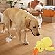 Sunshine smile Anti Stress Ente Hund,25 * 28cm Hundespielzeug Ente,Quietschspielzeug Hund Kuscheltier,Interaktives Hundespielzeug Unzerstörbar,Dog Toys für Kleine, Mittlere, Große Hunde