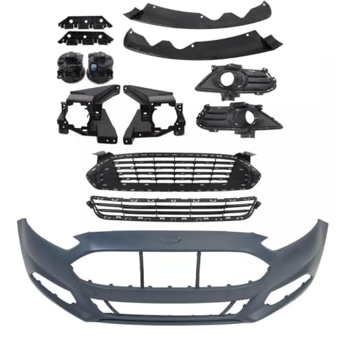 6.7L - Front Grill Cover Released For Service For Use In Extreme Cold/Snowy Weather - 2021-2023 Ford F-650/F-750 3 Front Bumper Cover & Grill W/Fog Light Covers Fit for F0RD Fusion 2013-2016 Bumper Grille Cover Kit