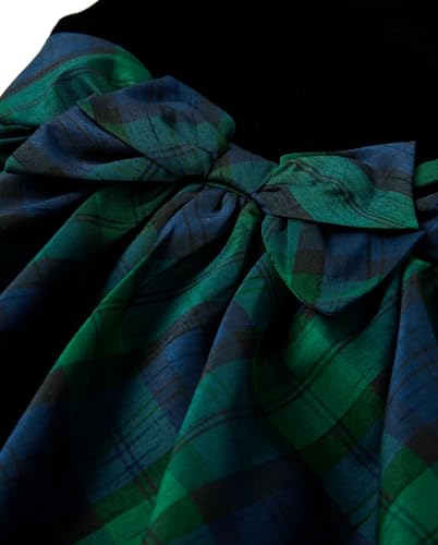 Gymboree,and Toddler Short Sleeve Dressy Special Occasion Dresses,Noelle Plaid,122