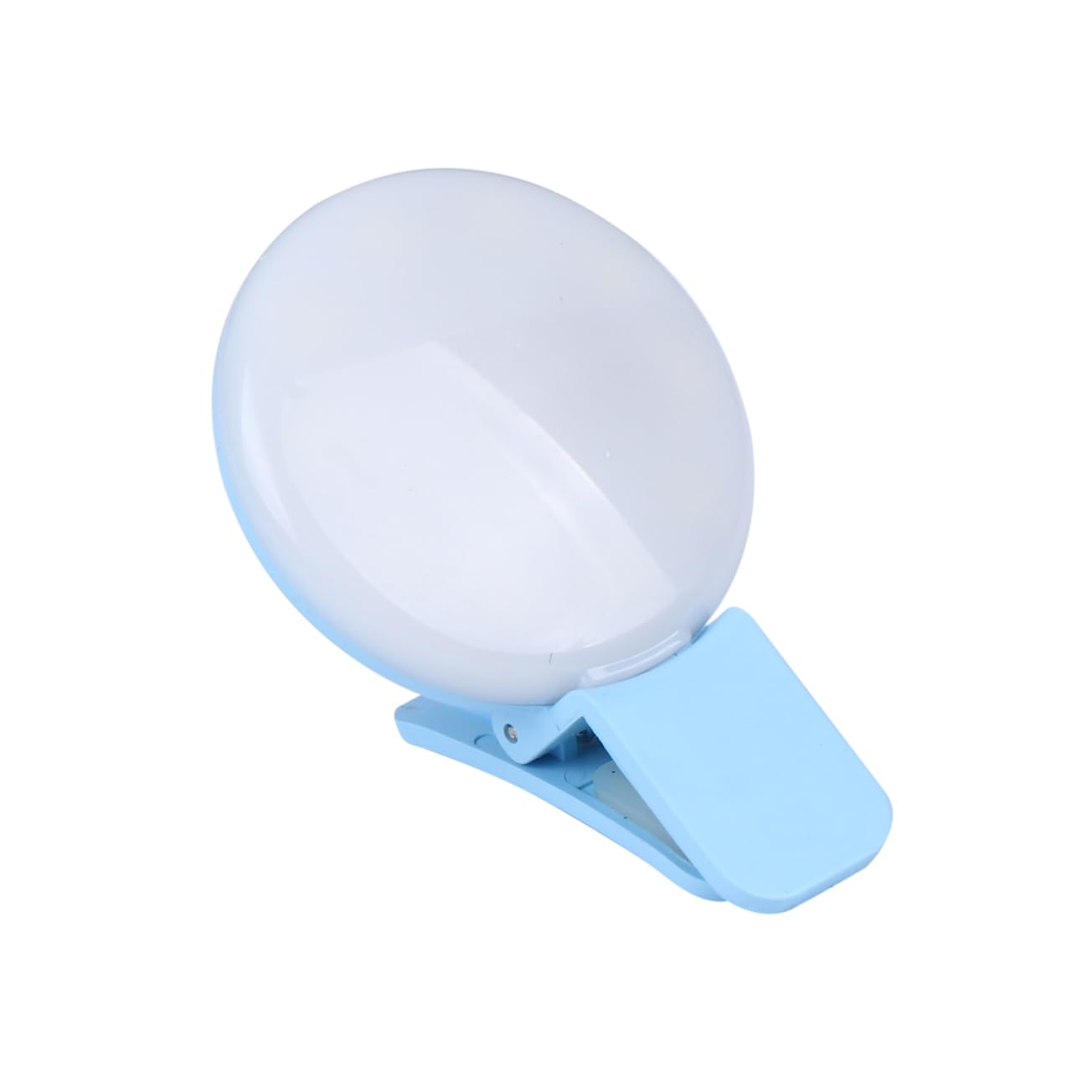 DIYEAH Selfie Circle Light for Phone Clip on Ring Light 3 Adjustable Modes No Cord Ideal for Makeup