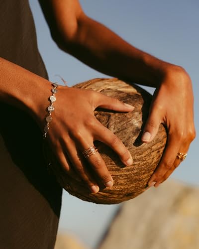 Barzel 18K Gold Plated Religious Bracelet with Saint Benedict Coins, 7.5 Inches - Made In Brazil4