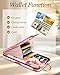 Petitian for Samsung Galaxy A15 5G Case with Wallet - Women Girls Cute Girly Aesthetic Unique Design Leather Credit Card Holder Cardholder Stand Wristband for Galaxy A15 5G, Strawberry