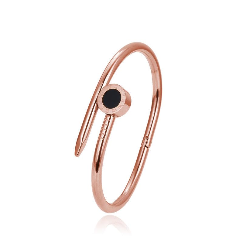 MEENAZ bracelet for woman Stylish Bangles for women Anti Tarnish Stylish Bracelet for girls rose gold Kada for Women Accessories Jewellery for Women Girls friendship open kada 576