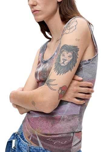 Desigual TS_saachi T-shirt femme aux finitions haut de gamme
