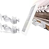Wasserstein Gutter Mount Compatible with Ring, Arlo, Blink, Reolink Cams & Compatible Solar Panels...