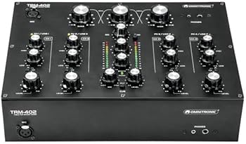 Amazon | Omnitronic(オムニトロニック) / TRM-402 4チャンネル DJ用