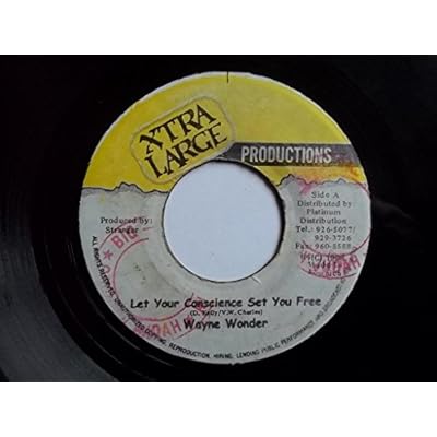 WAYNE WONDER Let Your Conscience Set You Free 7" vinyl