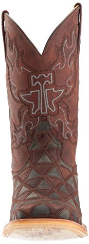 Image of Tin Haul Shoes Men's Triangles Work Boot, Brown, 11 D US