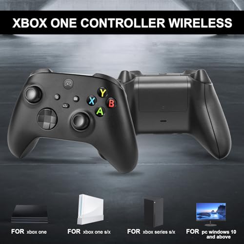 Image of Controller Compatible with Series X /S, One X /S Consoles -Dual Vibration& 3.5mm Audio Jack(Batteries and Receiver are Not Included)