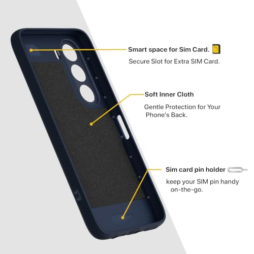 Image of Outlouders Back Cover for Realme C100x | Full Camera Protection | TPU Soft Flexible Shockproof Bumper Case (Blue)