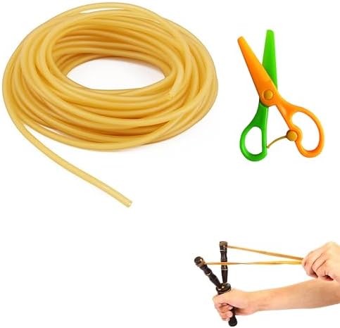 1 Meter Latexschlauch 5mm ID X 8mm OD Grün - Superelastisches Gummiband Für Slingshot, Medizin & Basteln