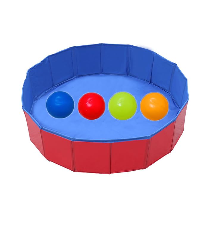 XFSRG Piscina per Cani Portatile Pieghevole Vasca da Bagno...