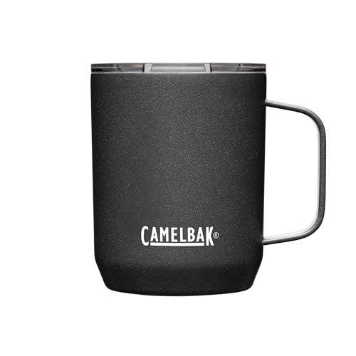 CAMELBAK Camp Mug Vacuum Insulated, Taza Térmica Negro 350 Ml Unisex Adulto, Negro (Black), 1 Unidad Paquete De