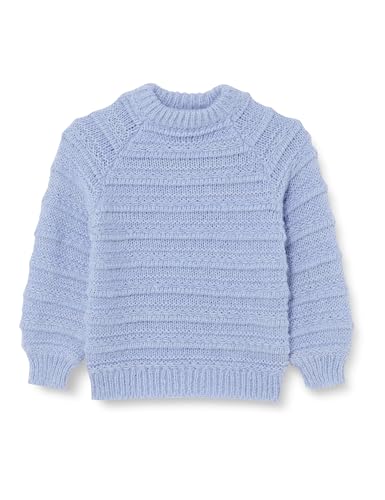 Pull tricoté fille à col rond en maille souple et chaude pour l'hiver