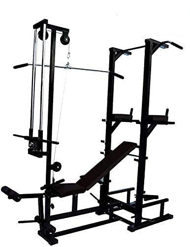 BULLAR FITNESS ABS Tower And 20 in one bench for Home Gym Exercise and Workout Equipment Fitness Kit (20 IN 1 BENCH, 30 KG COMBO)