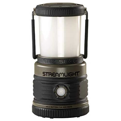 Streamlight 44931 Siege 540-Lumen Compact LED Camping Lantern with 360° Lighting for Power Outages, Hurricanes, and Emergencies, Coyote