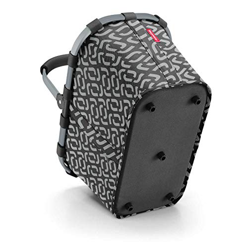 reisenthel carrybag in Signature Schwarz – Stabiler Einkaufskorb mit viel Stauraum und praktischer Innentasche… – Ansicht 5