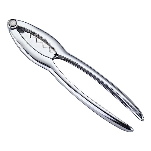 Duiaynke Food Grade Lobster Nut Tongs 6.50 Inches In Length Portable Ergonomic Handle Crab Shell Lobster Seafood Pliers