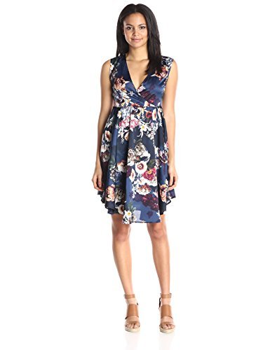 Lucca CoutureWomen's Floral-Print Surplice Dress