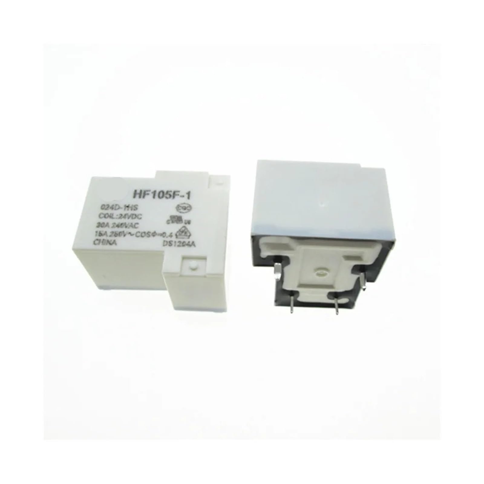 JQX-105F-1 024D-1ZS JQX-105F-1-024D-1ZS HF105F-1 024D-1ZS HF105F-1-024D-1ZS 24VDC DC24V 24V 20A 240VAC 5PIN
