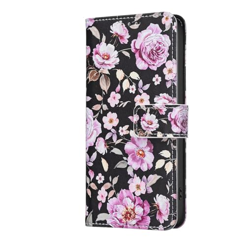 Coque Tecno Spark 40 Pro Plus étui portefeuille à rabat en cuir avec fente carte motif coloré