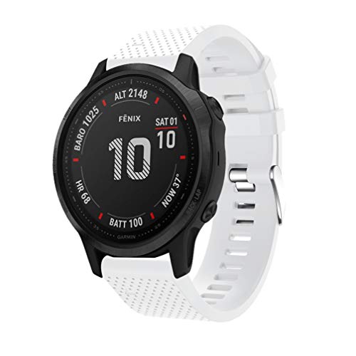 Comtax for Garmin Fenix 6X/ Fenix 5X voh xgVR[S rvXgbv h 26mm for Garmin Fenix 3/3 HR Ή (K)