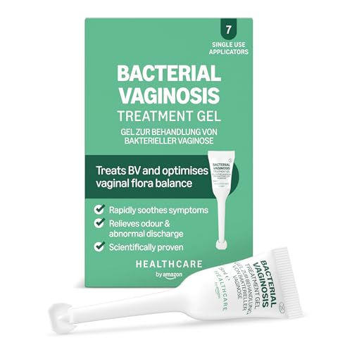 Healthcare by Amazon Gel para el tratamiento de la vaginosis bacteriana, 5 ml (Paquete de 7), (anteriormente Amazon Basic Care); el embalaje puede variar