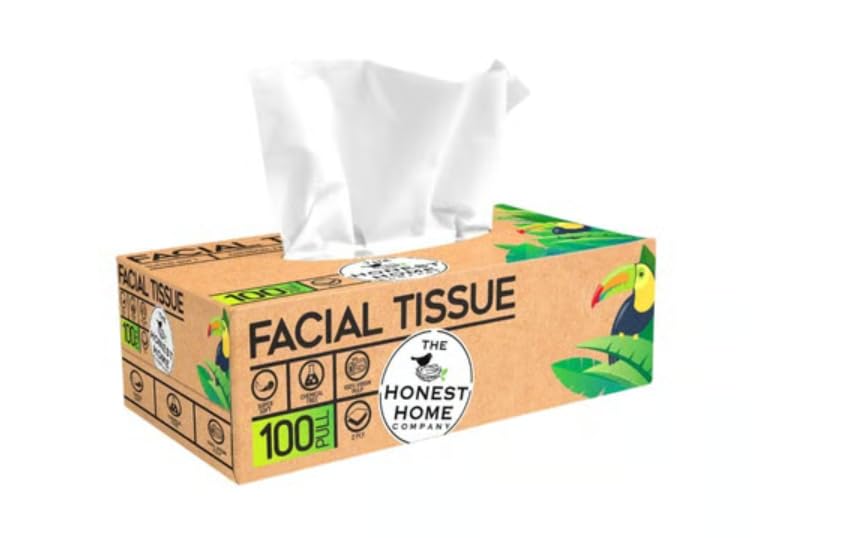 Image of Honest Home Face Tissue (2 Ply) - 100 Pulls