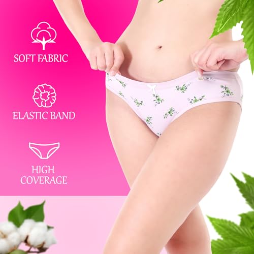 Image of XJARVIS Lima Women Boyshort Underwear Breathable Stretch Cotton Boyshort Panties Designed for All-Day Comfort Made with Cotton Blend Soft Flexible Mid-Rise Moisture-Wicking