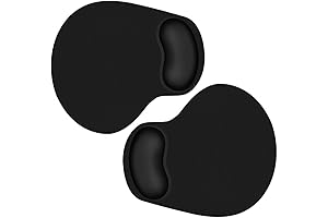 Amazon Basics Gel Mouse Pad with Wrist Support