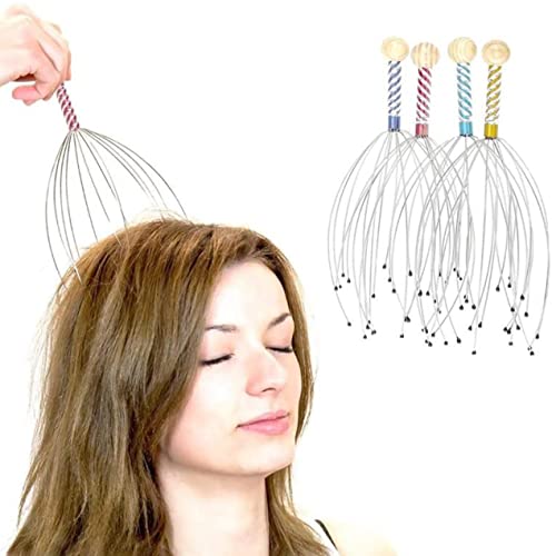 Massageador 1 Pc Cabeça de Polvo Massageador Cabeça Agarre Estimule a Circulação Corporal Alivie o S