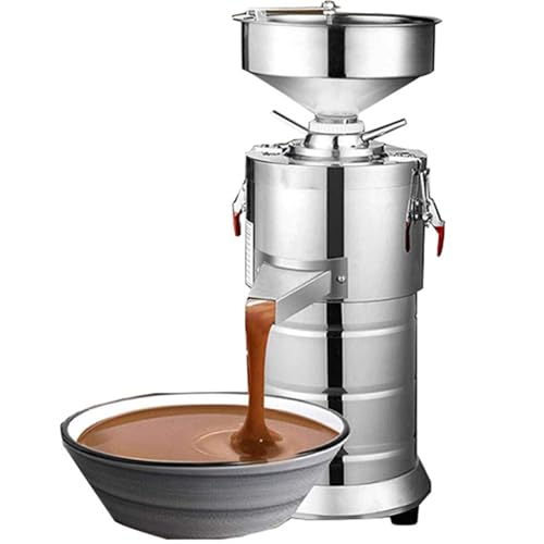 RETRIN Máquina Comercial para Hacer Mantequilla de Cacahuete 1100W | Molinillo Eléctrico para Granos y Nueces | Capacidad 15 kg/h | Pasta de Sésamo y Almendras para Cocinas Profesionales