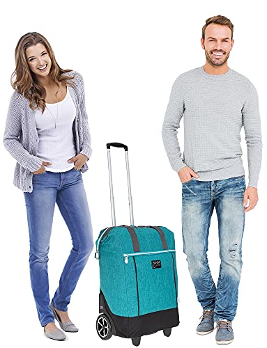 Punta Einkaufstrolley mit Thermotasche und großen Rädern