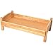 Constructive Playthings 29" W. x 14" D. Hardwood Doll Bed for Ages 18 Months and Up