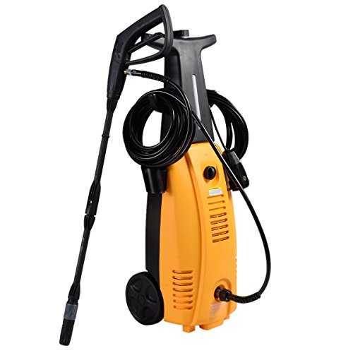 Goplus Electric Pressure Washer, 3000 PSI, 1.6 GPM, 2000W, High Power Cleaner Machine