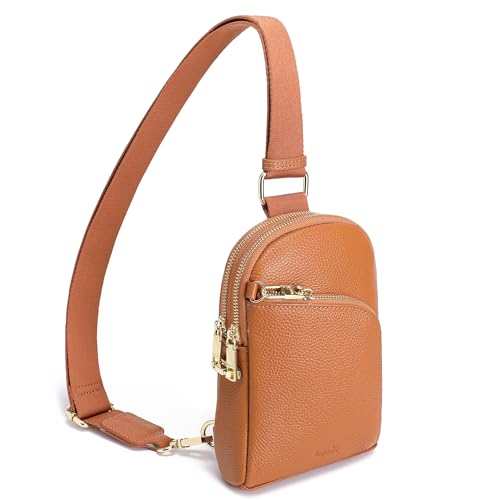 Image of INICAT Small Travel Purse,Anti Theft Crossbody Bag for Women | RFID Blocking, 8 Card Slots,Secure Back Zipper Pocket,Sling Style