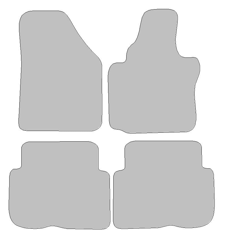 Tappetini Volkswagen Touran (2003 - 2006) Economici - Foto 4