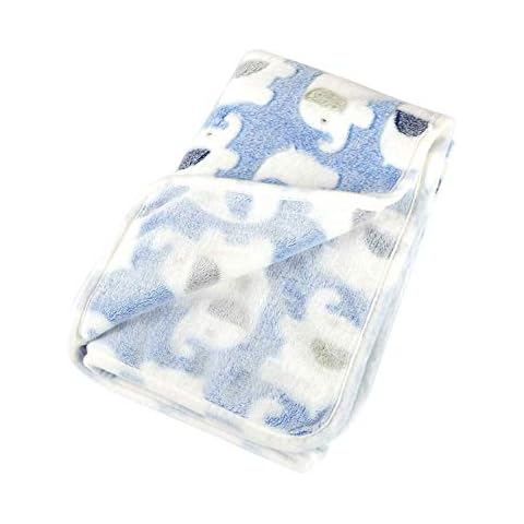 Ogquaton Cartoon Elephant Pet Blanket Cover