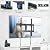 Suptek Tilt TV Wall Mount Bracket for Most 42-90 inch TV, Universal Mount with Max 800x400mm VESA and 154lbs Loading Capacity, Fits Studs 16” 18“ 24" Apart, Low Profile with Bubble Level (MT5084)