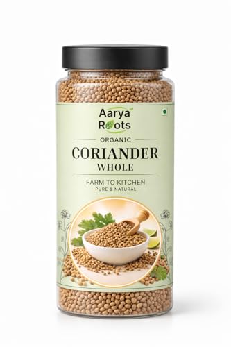 Whole Coriander (Dhaniya Sabut) – Natural Dhaniya Sabut (500gm)