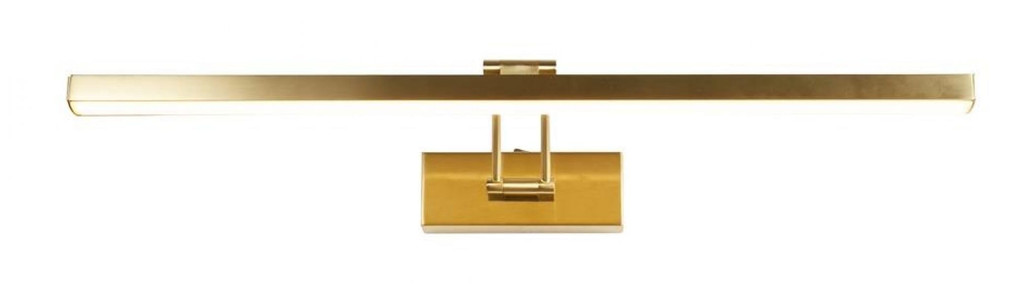 Searchlight Rhodes 60cm Picture Light Satin Brass Metal