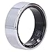 Eujgoov Smart Fitness Tracker Ring with Multiple Sports Modes for Health Enthusiasts Lightweight Stainless Steel Ring for Daily Use (11#)