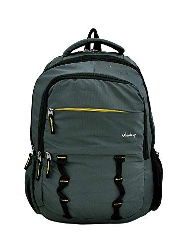 Yelloe 35 L Casual Waterproof Laptop Bag/Backpack for Men Women Boys Girls/Office School College Students Bag (Grey)