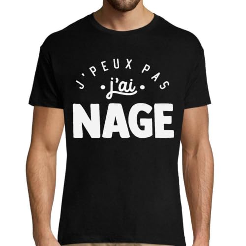 T-Shirt Jpeux Pas Nage 2 Imprimé en France Humour Papa Rigolo